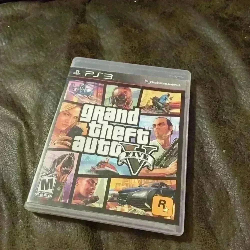 Grand theft auto five for PlayStation 3